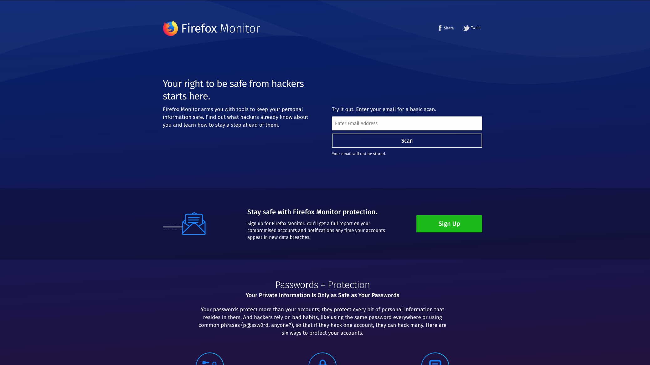 mozilla monitor