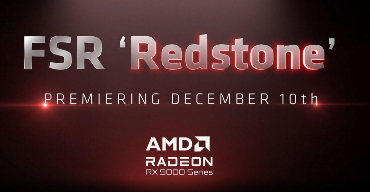 Tecnología AMD FSR Redstone en juegos de PC