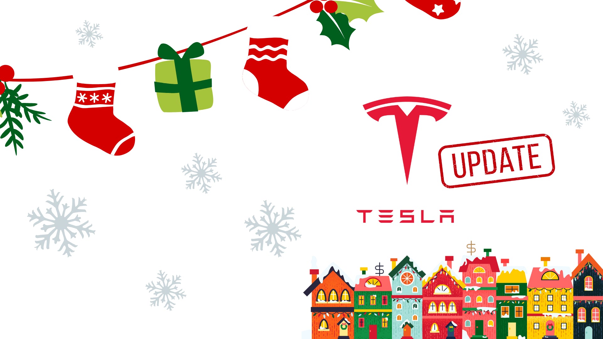 Actualización navidad tesla