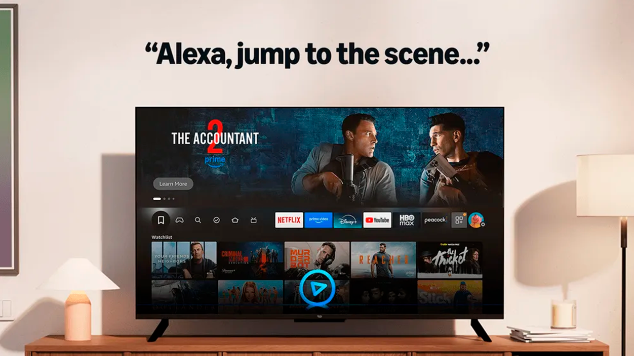 Illustration of Set Up Page Navigation On Alexa Fire TV