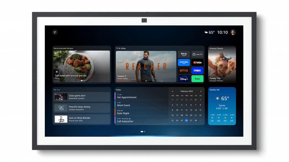 Interfaz de Alexa en Fire TV saltando a escenas