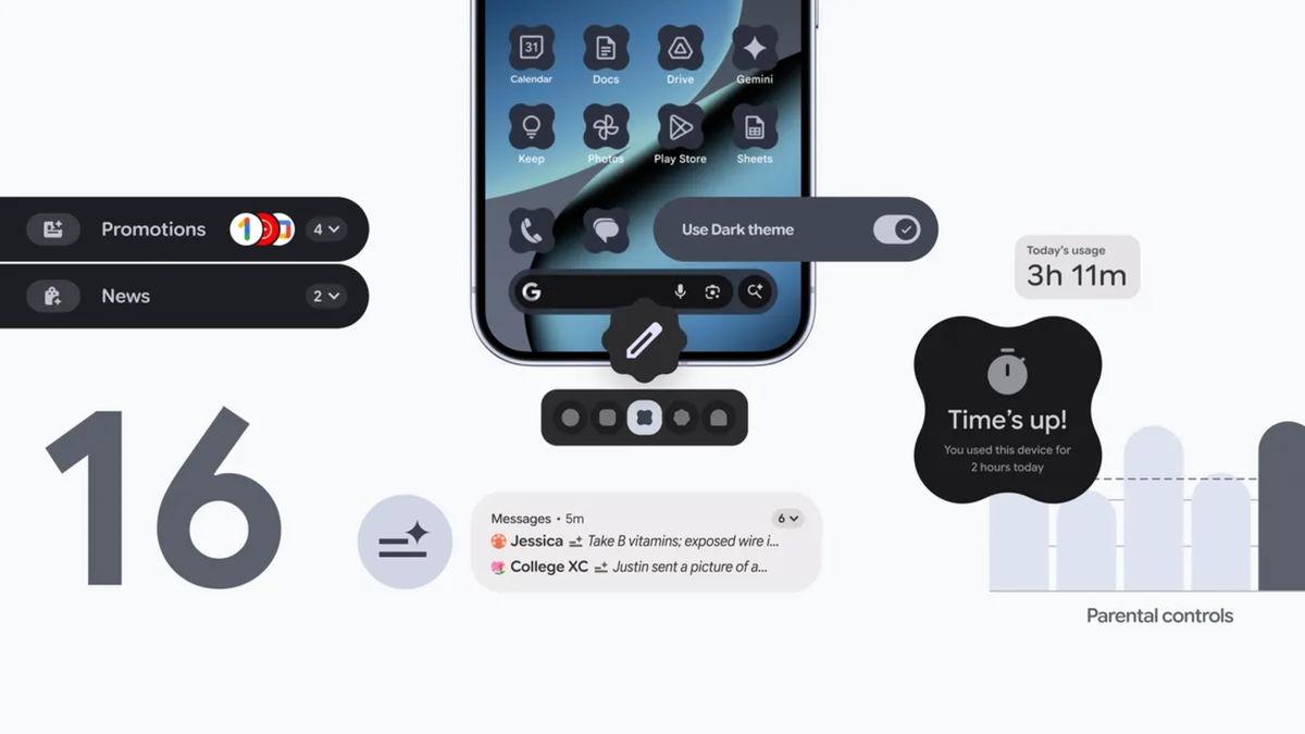 Actualización Android 16 QPR2 en móviles