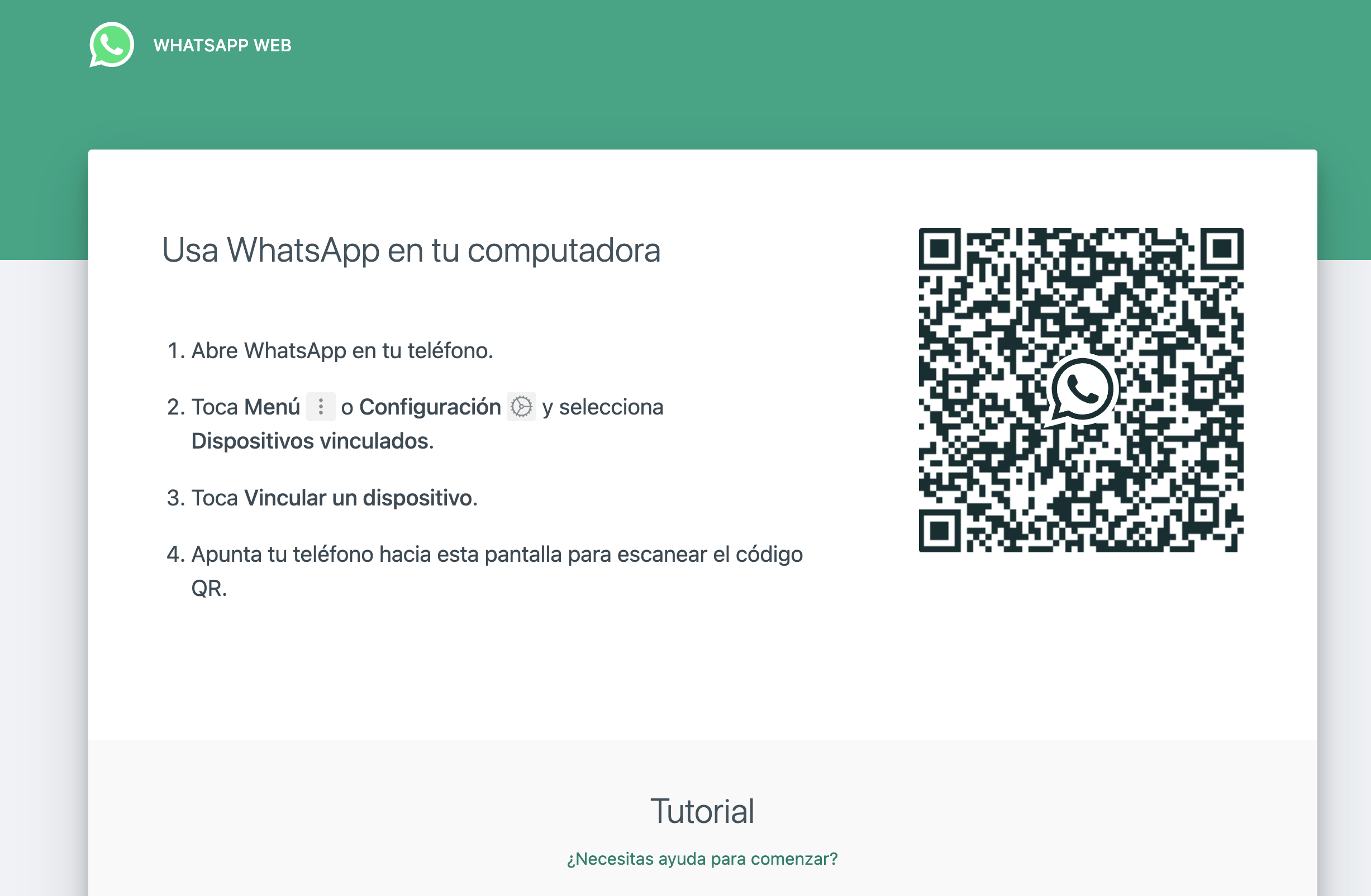 Enlaces peligrosos en WhatsApp Web