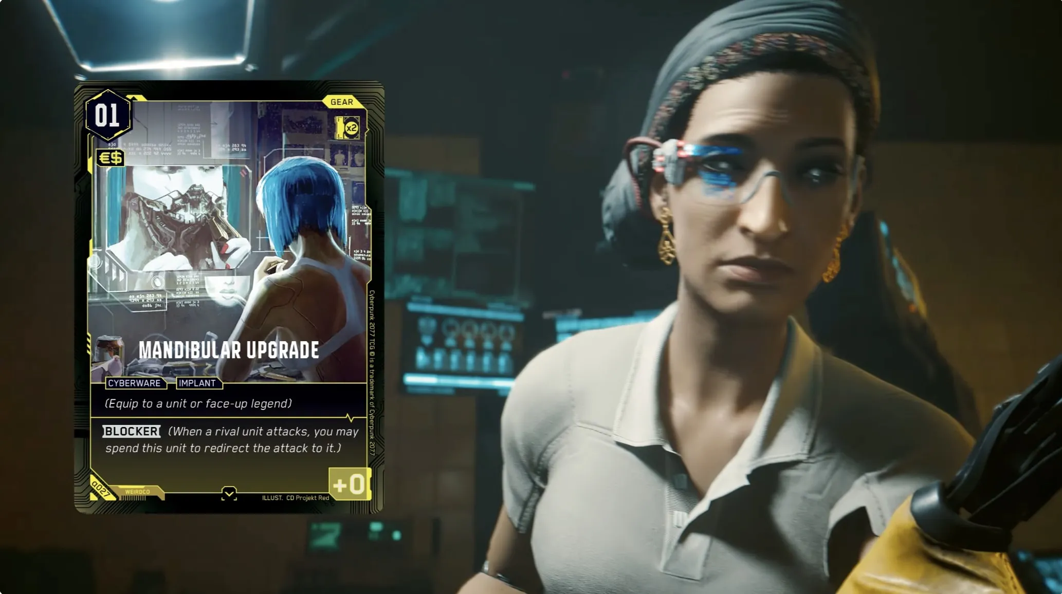 Cartas universo Cyberpunk TCG