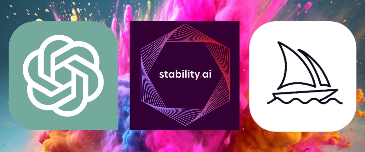 DALL·E, Midjourney och Stabil Diffusion