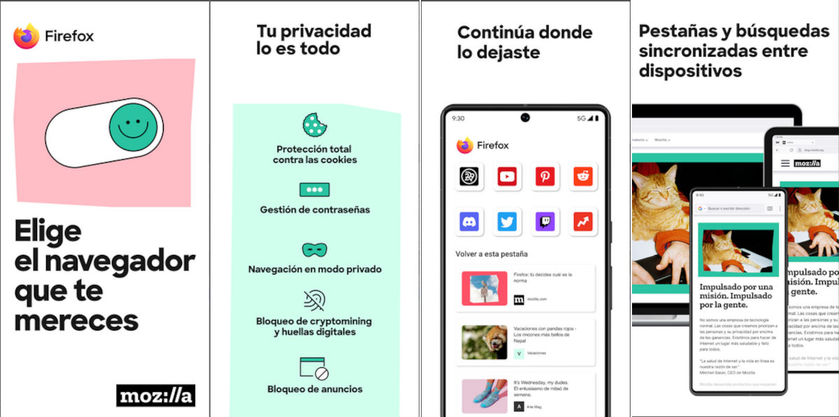 Alternativy Firefoxu k Chromu pro Android, které spotřebovávají méně baterie