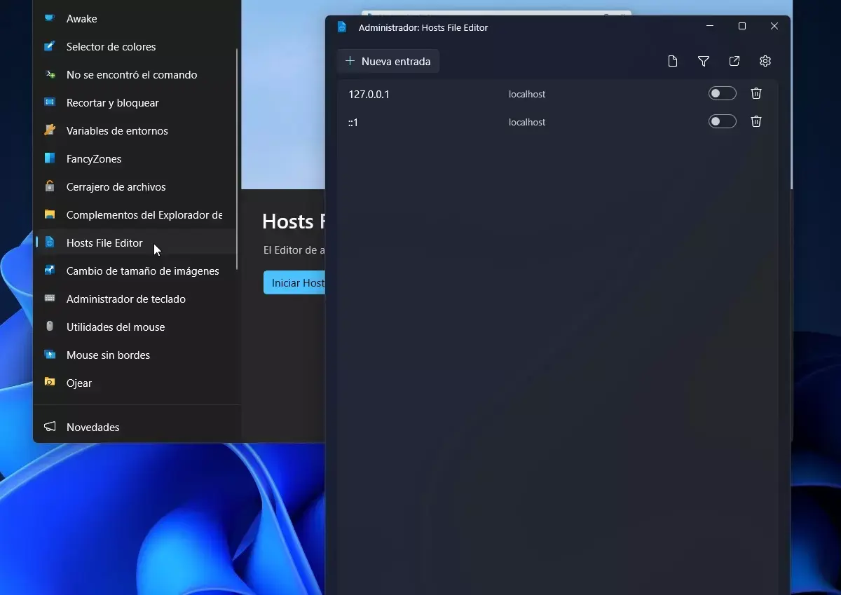 Colección de utilidades NirSoft