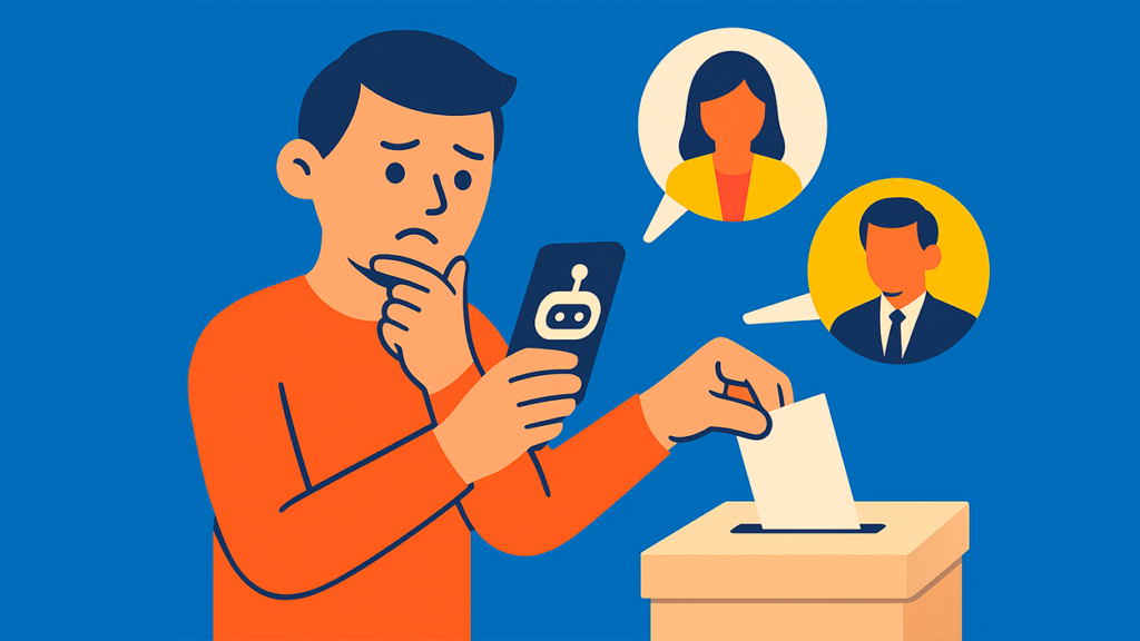 Influencia política de los chatbots