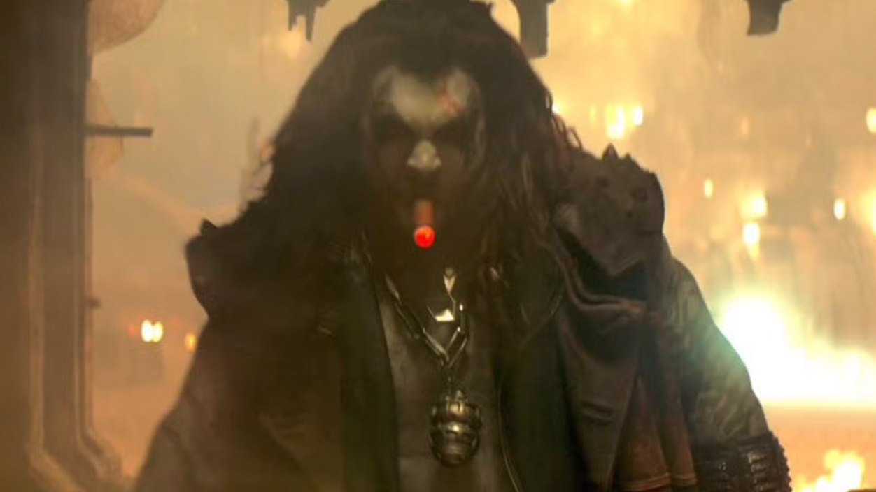 Jason Momoa como lobo