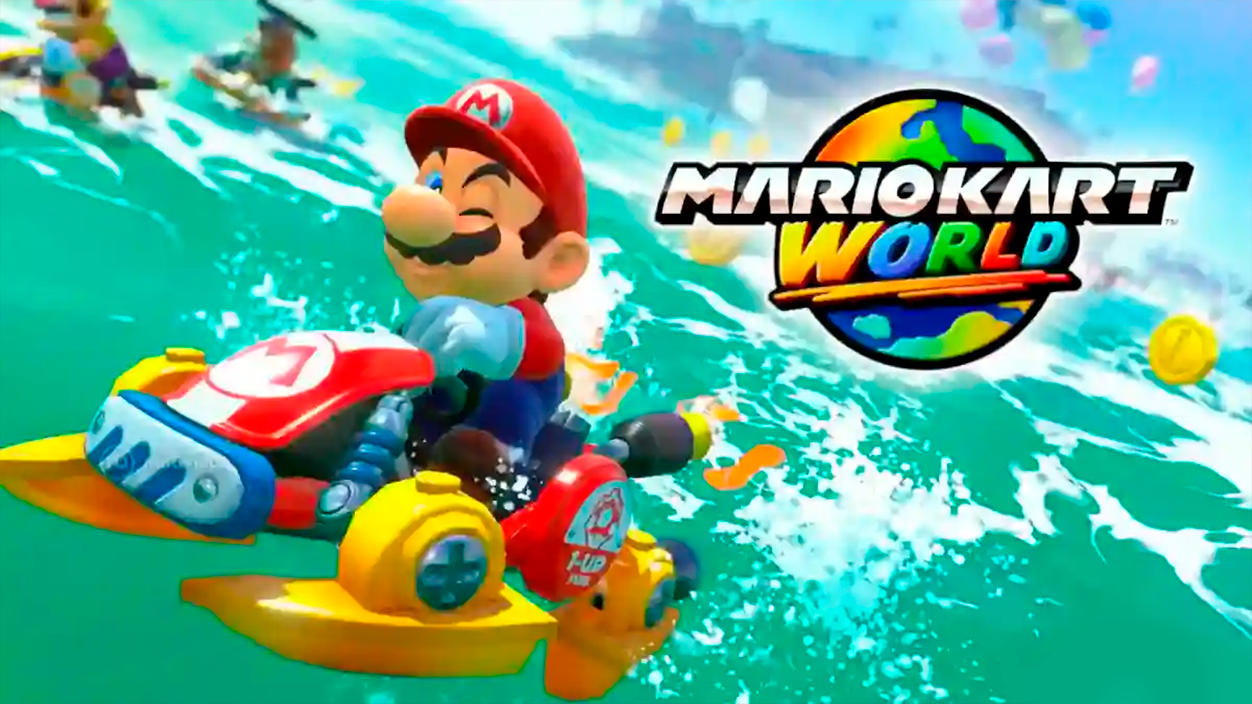 Objetos personalizados en Mario Kart World