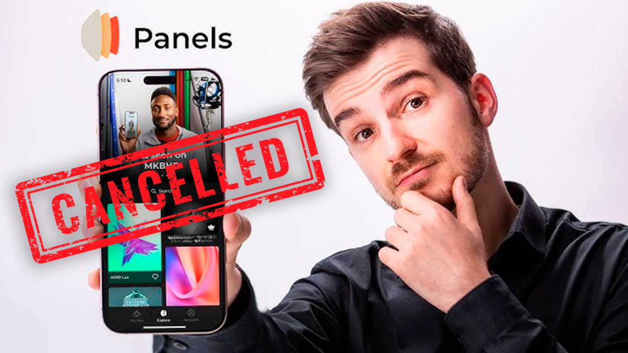 Panels cierra