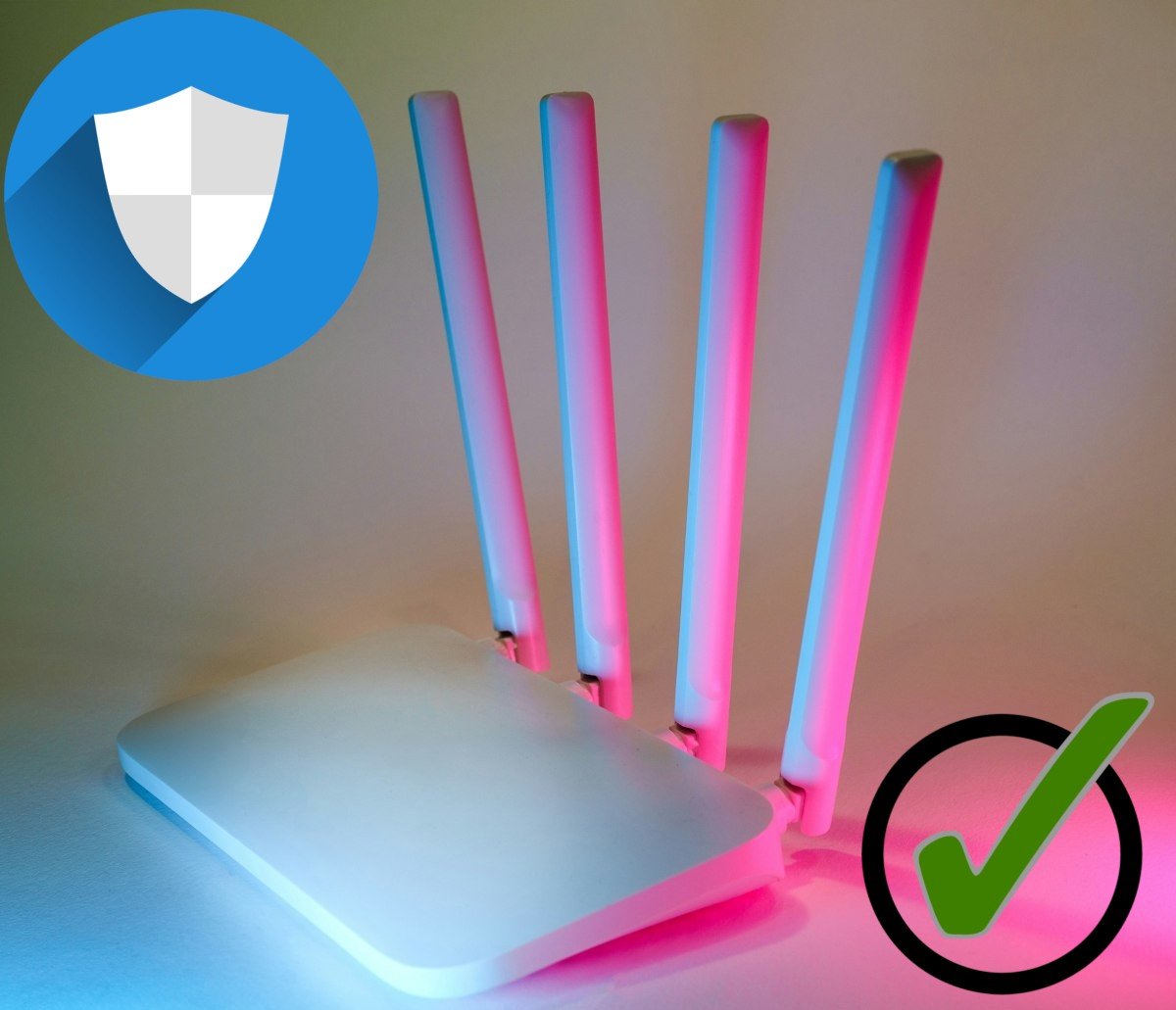 Router configurado de forma segura