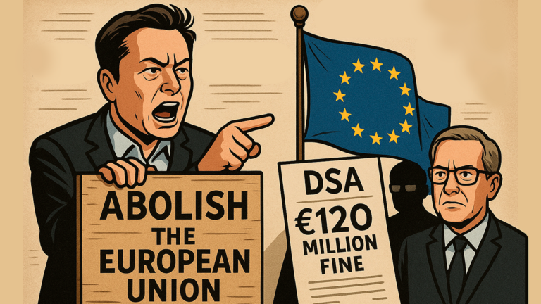 UE multa a X y Elon Musk