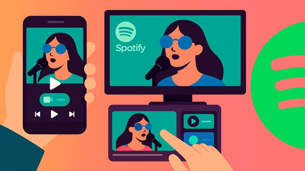 Spotify પરના વીડિયો