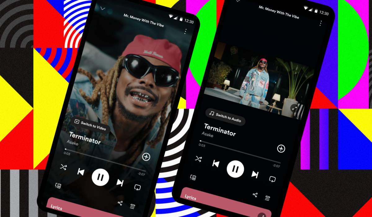 Vídeos musicales en Spotify