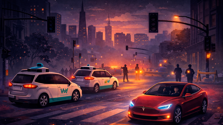 Waymo Tesla Apagón San Francisco
