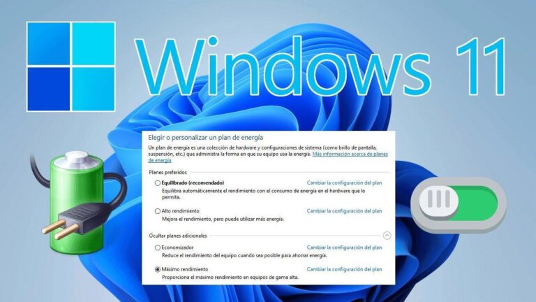 Windows ignora la configuración de energía y baja el rendimiento: cómo solucionarlo