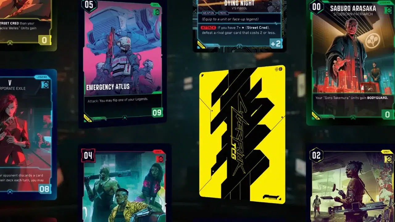 cartas Cyberpunk TCG
