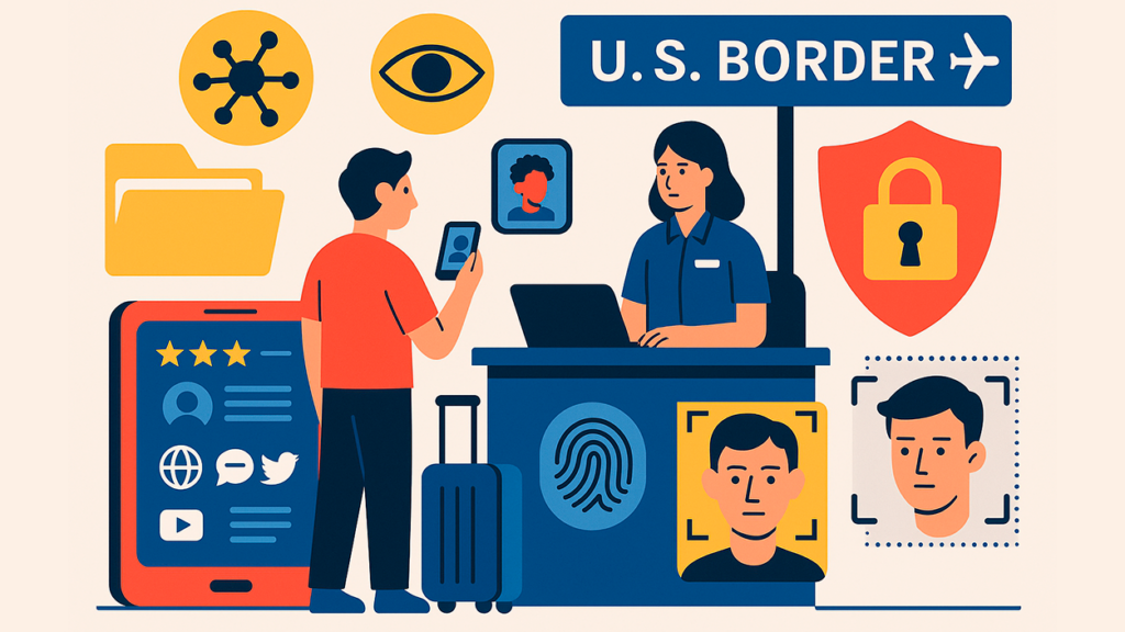 control de datos de turistas en eeuu