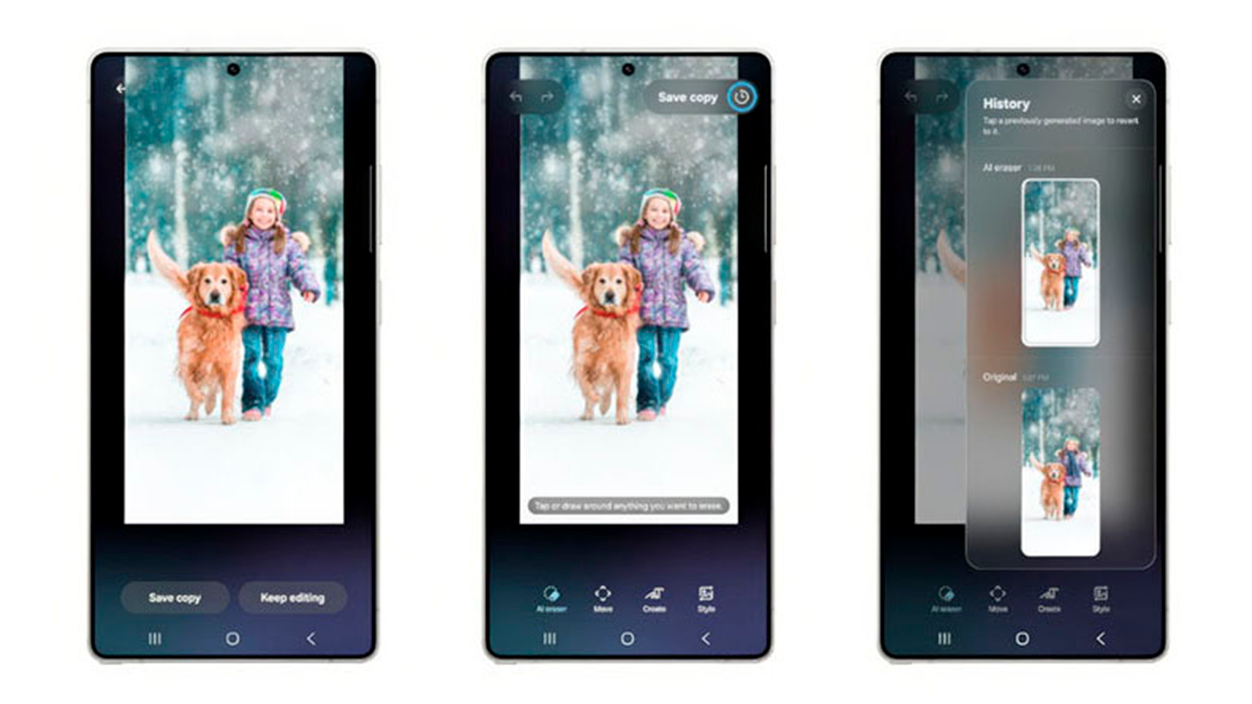 Edição de fotos na One UI 8.5 Beta
