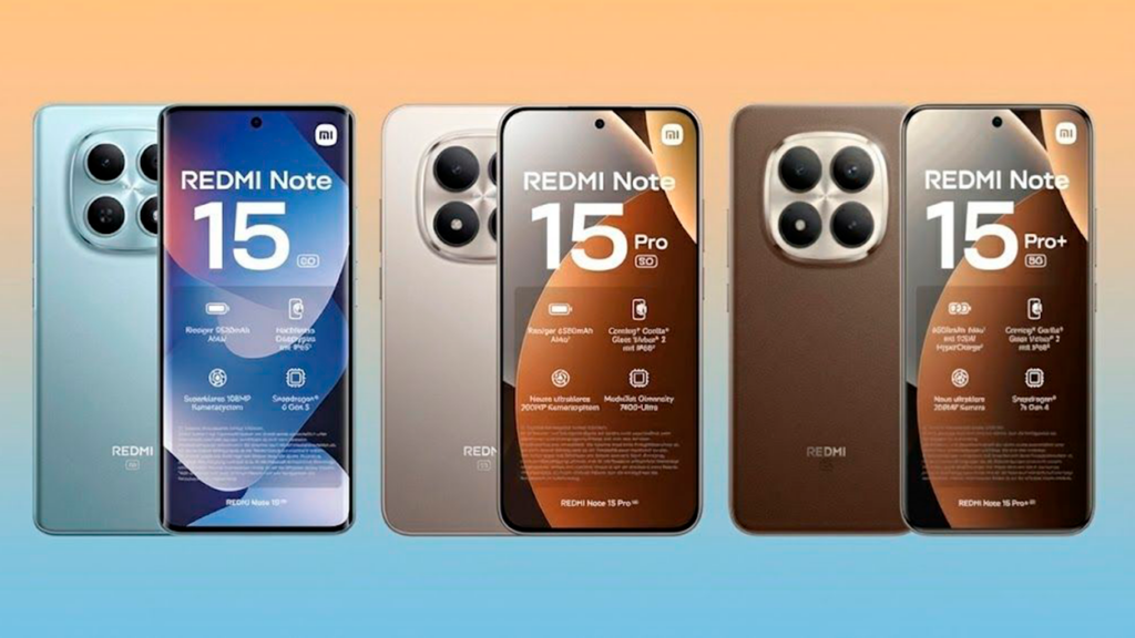 familia Redmi Note 15