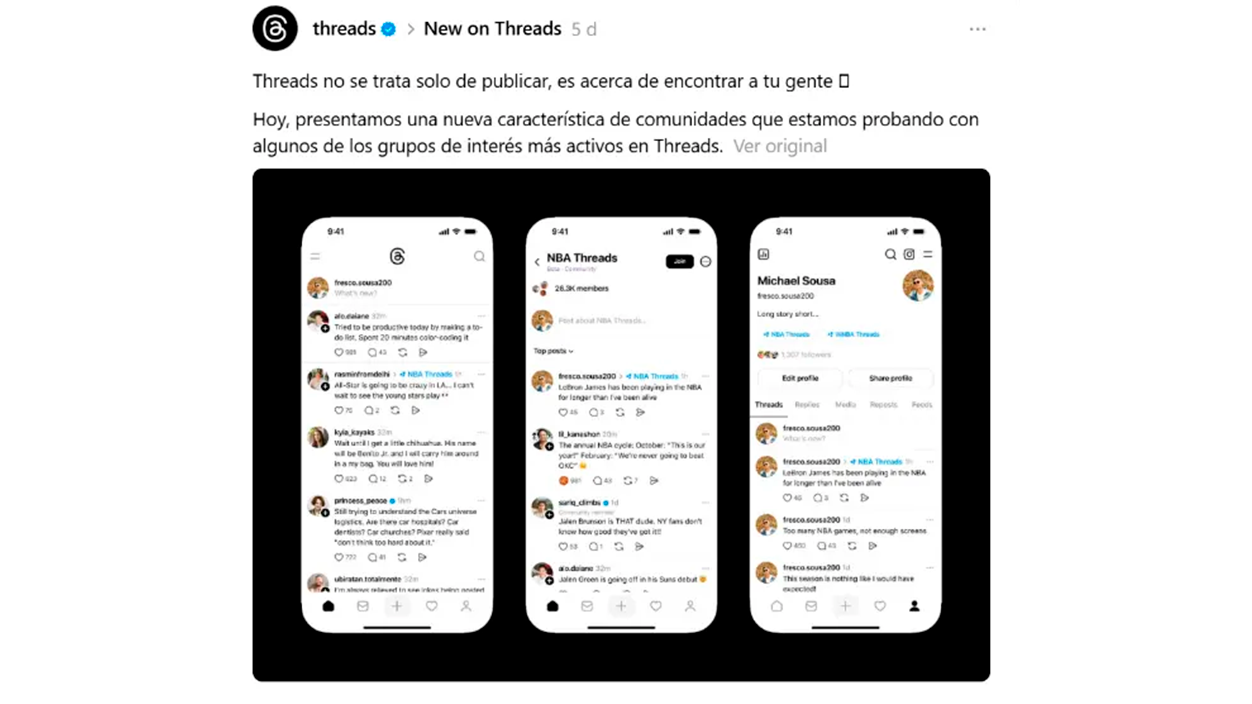 Mga bago sa mga komunidad ng thread