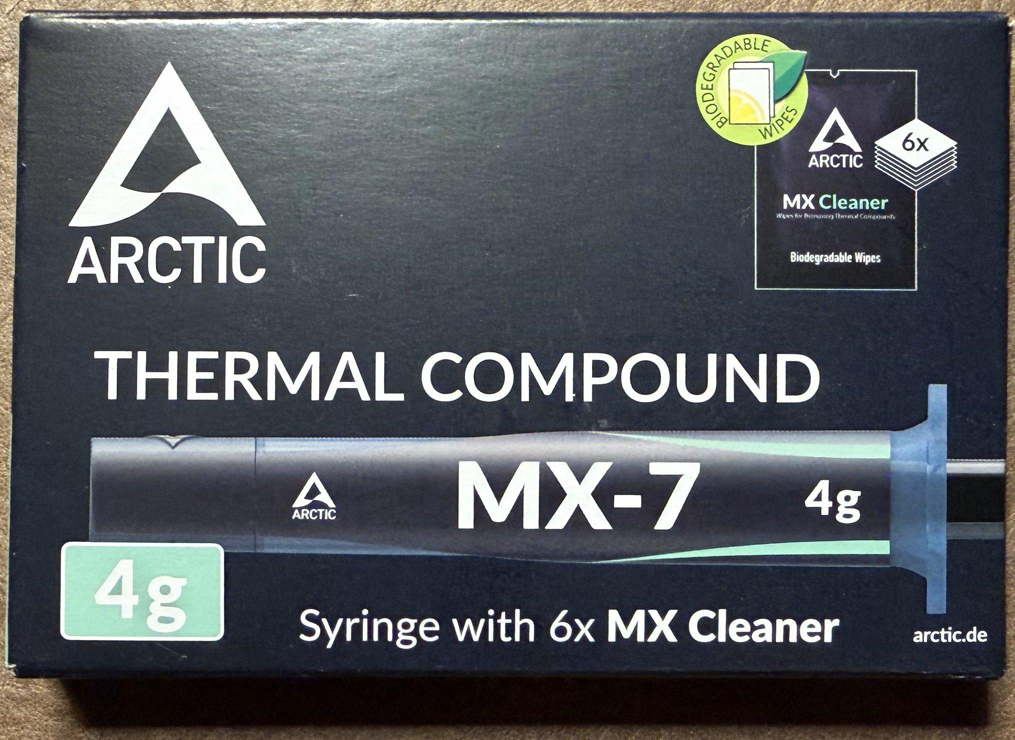 Jeringa de pasta térmica Arctic MX-7