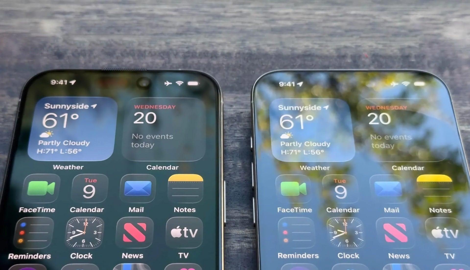 protector pantalla iphone 17 detalle