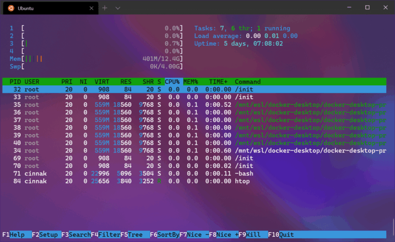 WSL2 for working with Linux on Windows step by step