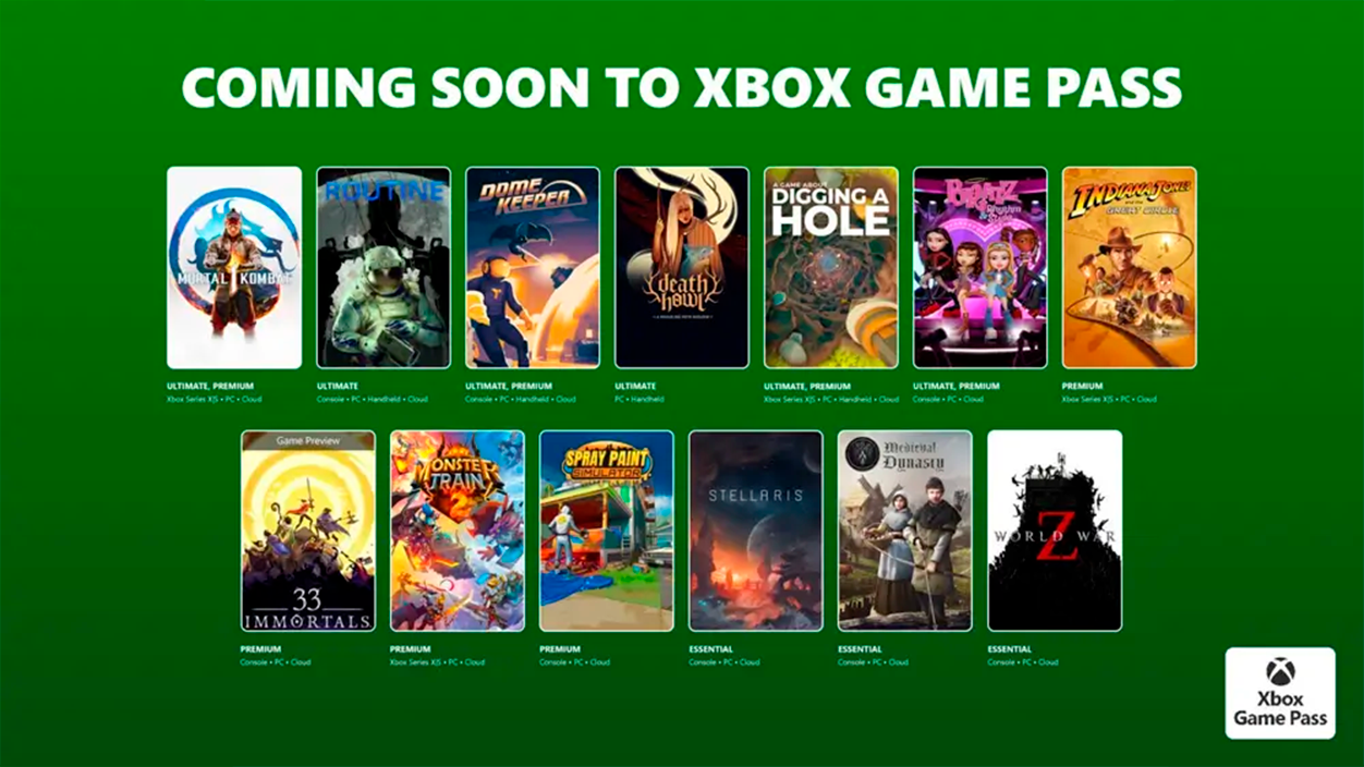 Xbox Game Pass joulukuu 2025