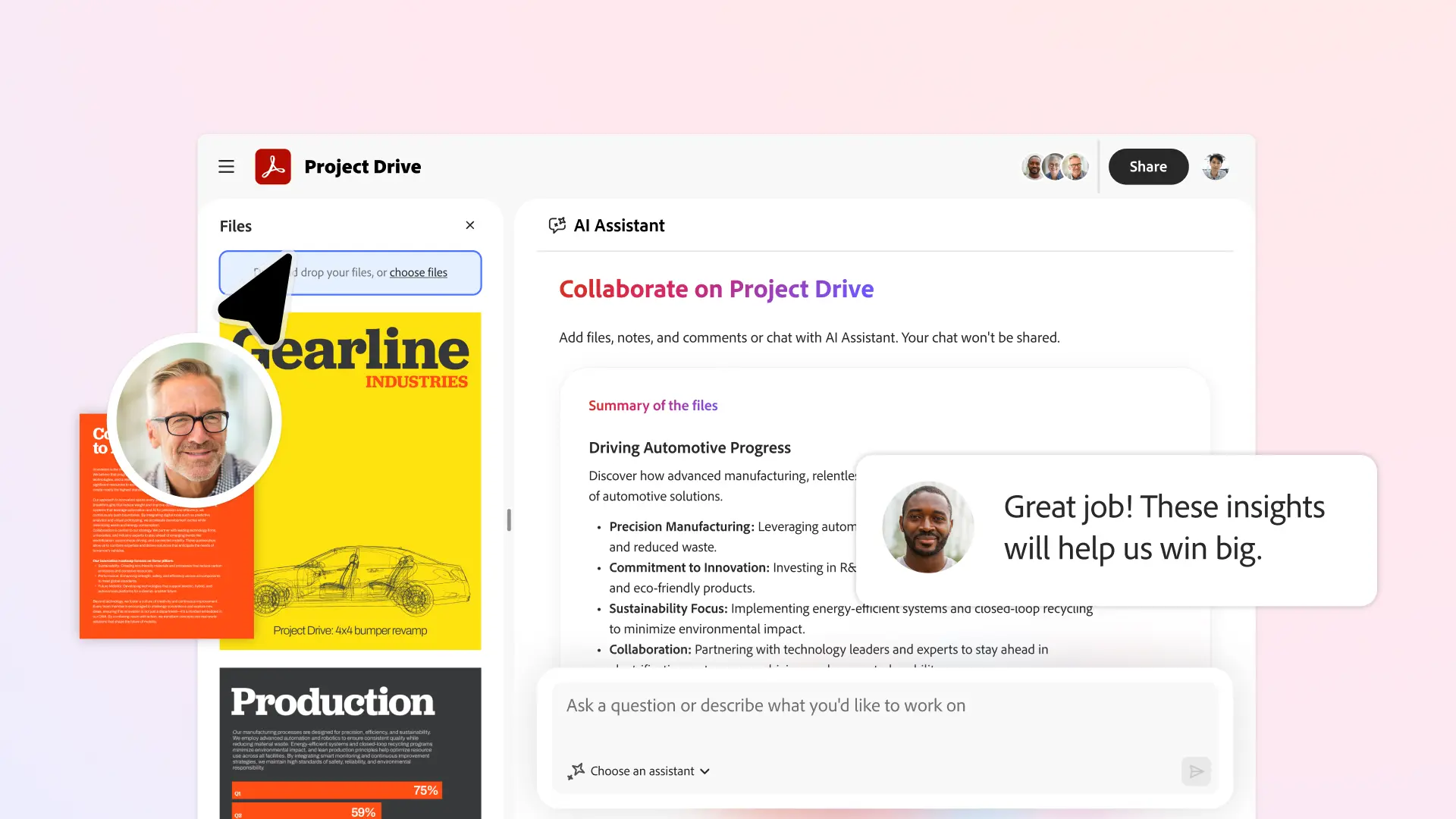 Acrobat Studio PDF Project Drive