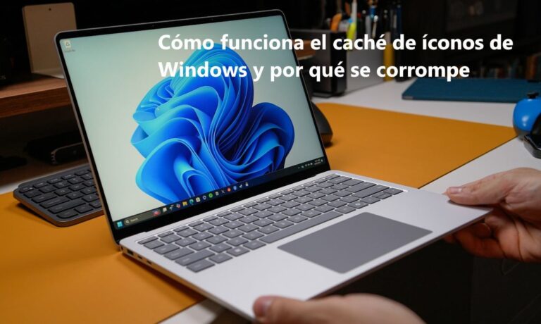 Cómo funciona el caché de íconos de Windows y por qué se corrompe
