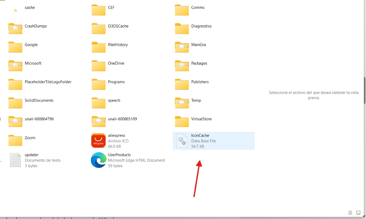 Cómo funciona el caché de íconos de Windows