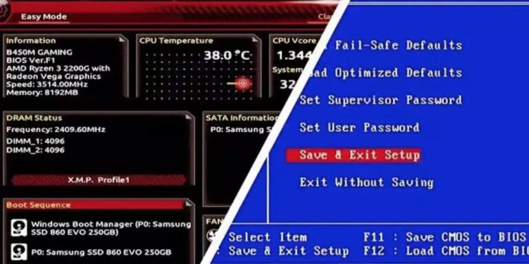 Cómo saber si un problema de Windows viene de BIOS sin entrar en la BIOS