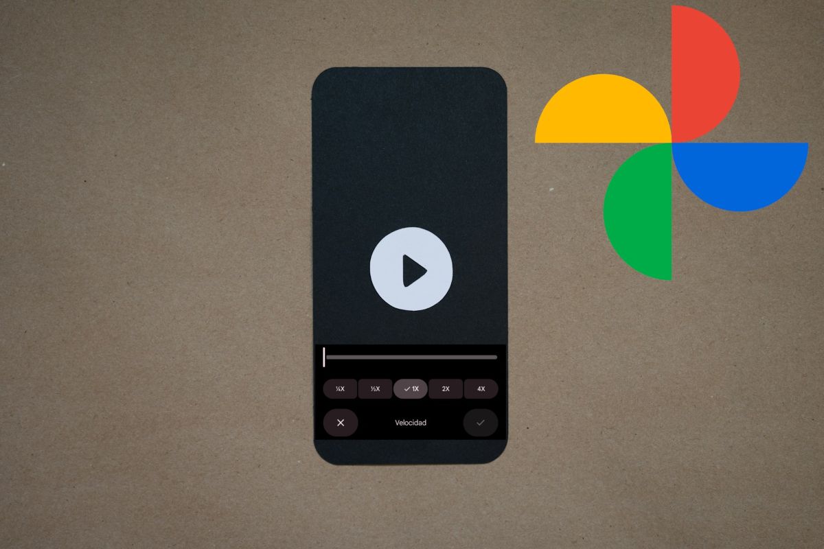 Control de velocidad de vídeo en Google Fotos