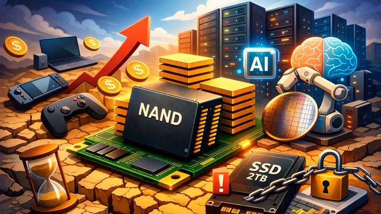 Crisis memoria NAND Flash