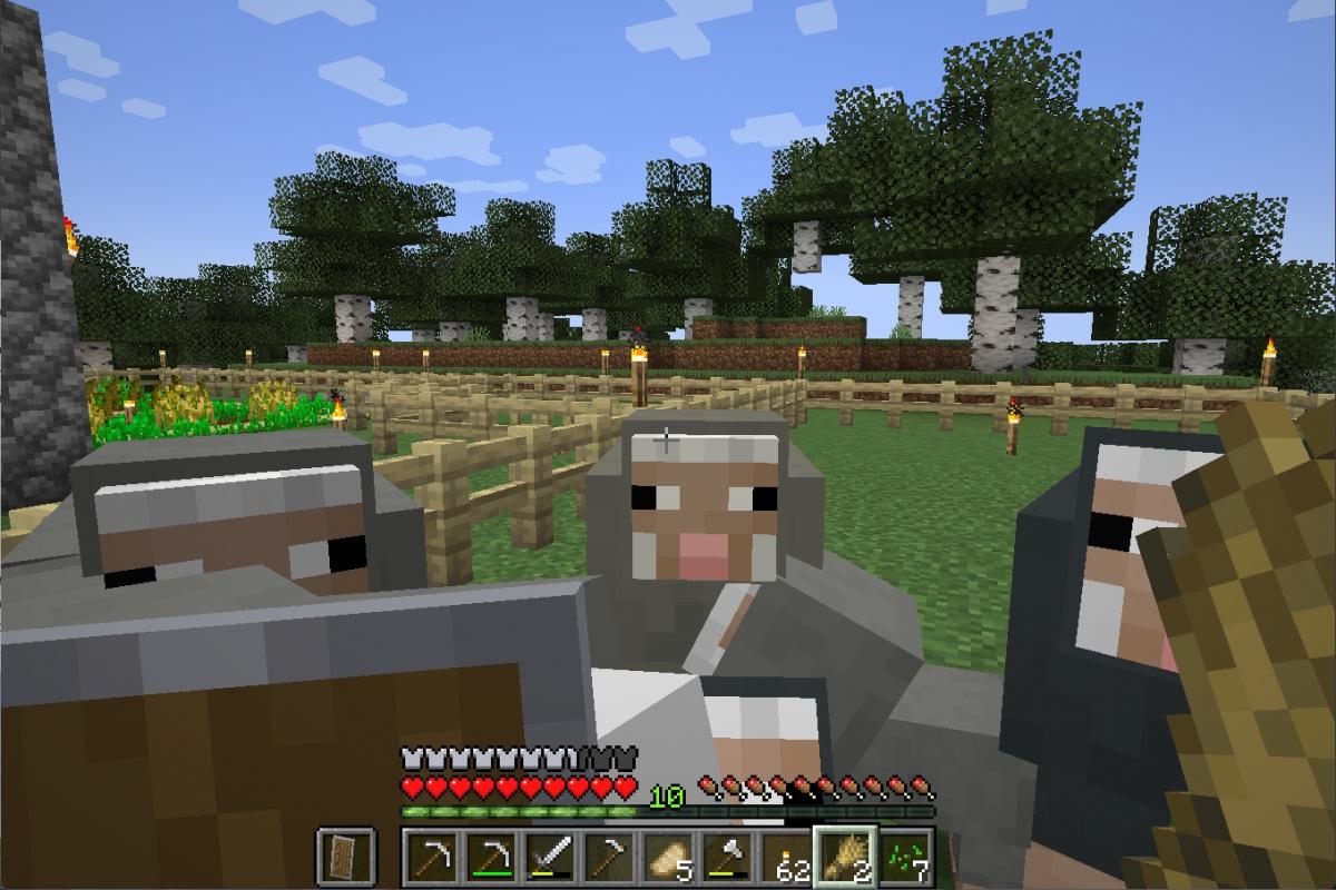 Koda Derketinê 1 di Minecraft Java de