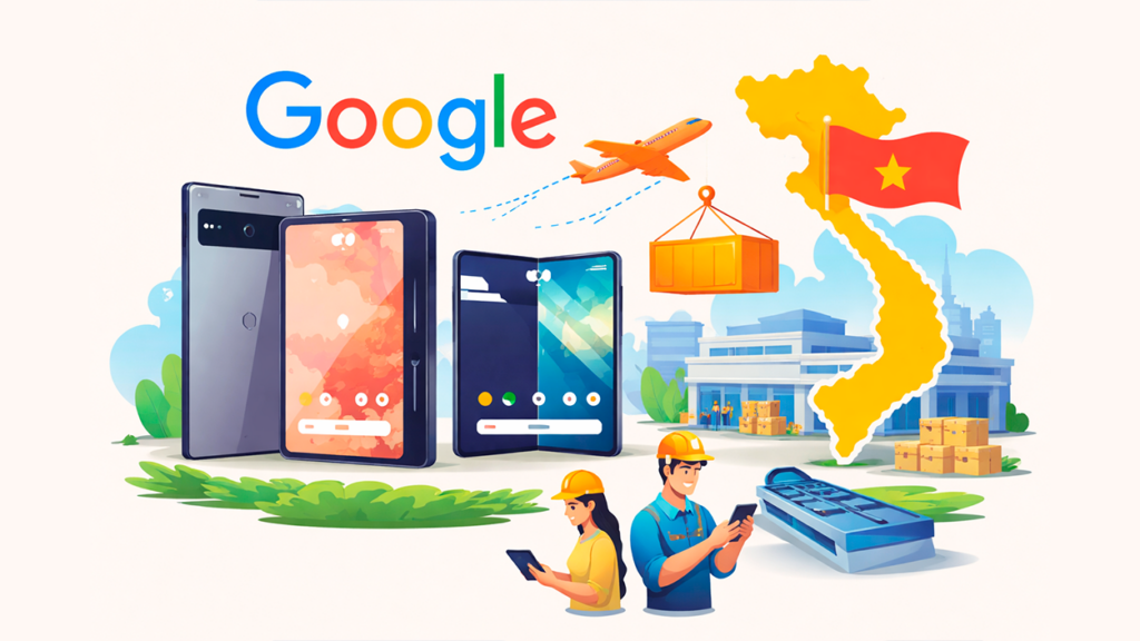 Google fabricará sus móviles Pixel de gama alta en Vietnam