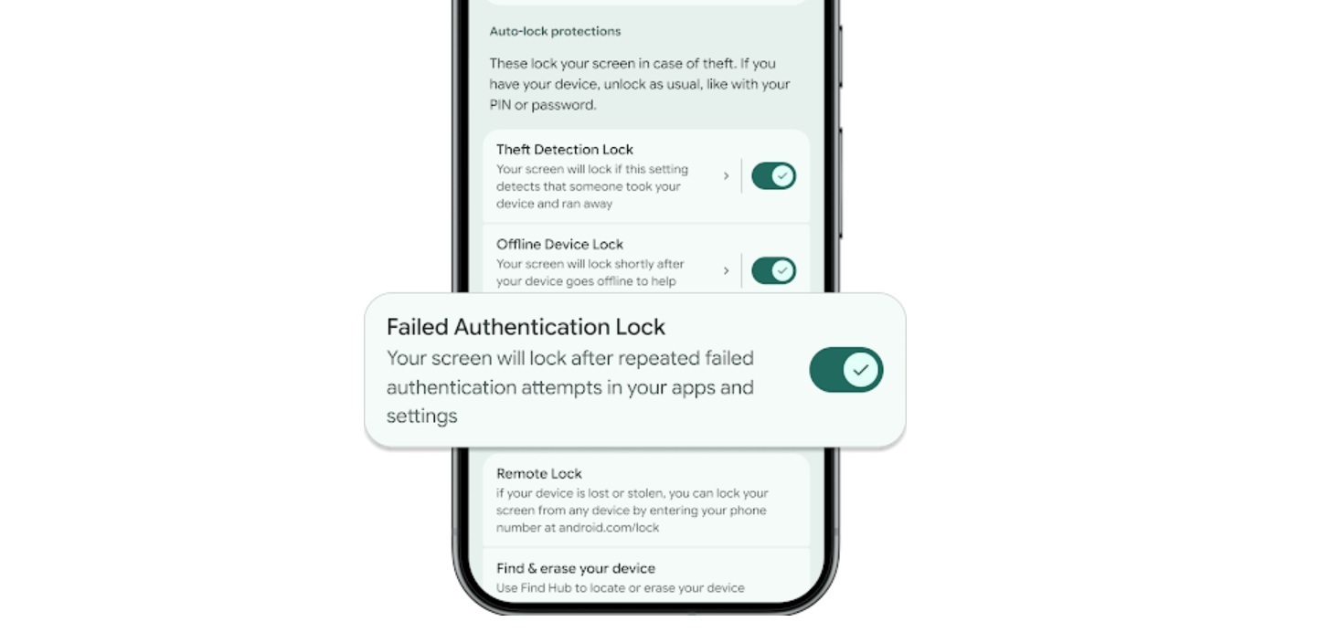 Google refuerza su sistema antirrobo en Android