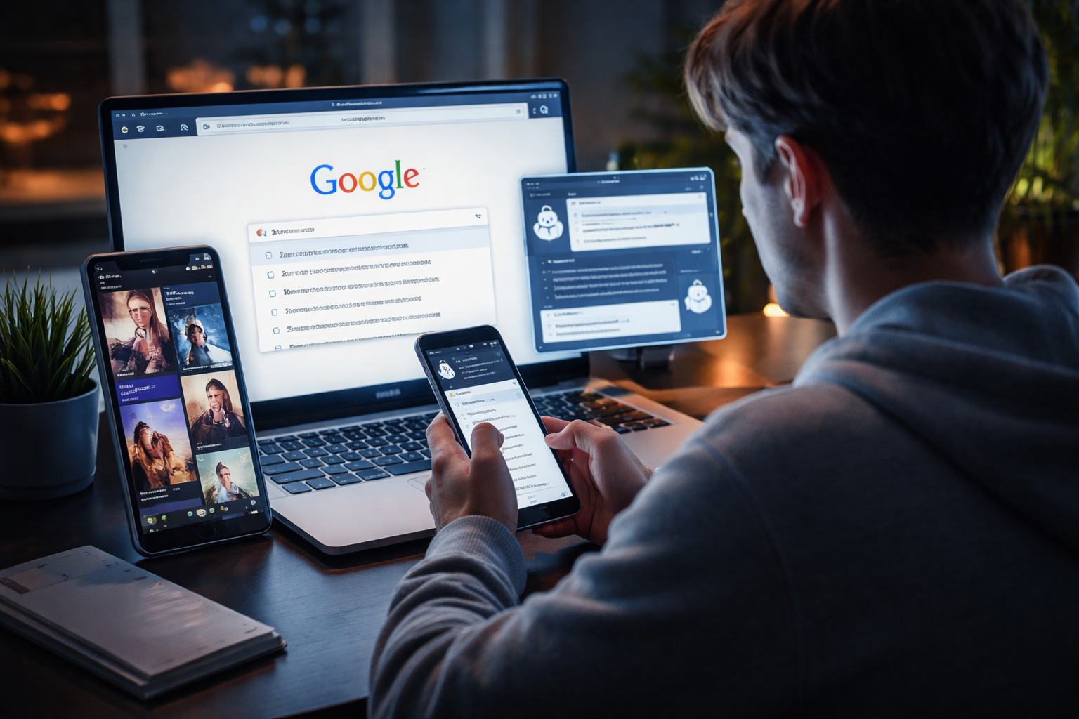 Medical results in AI-powered search engine