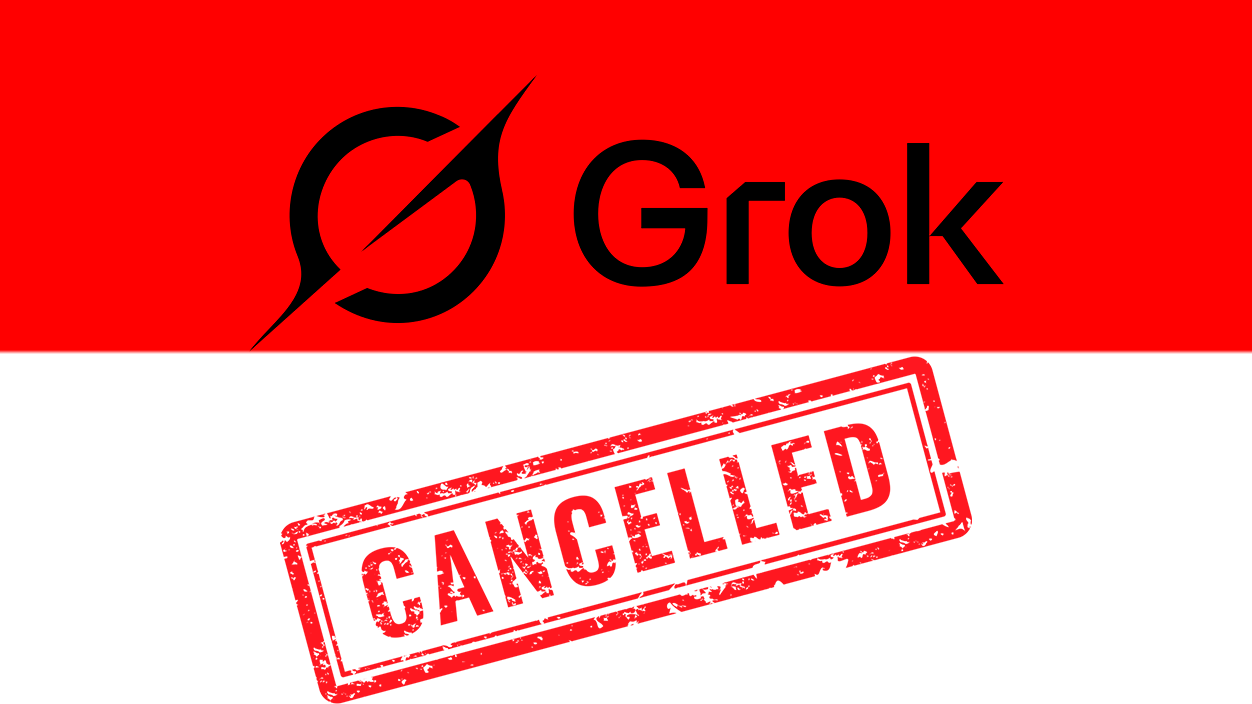 Grok gekanselleer in Indonesië