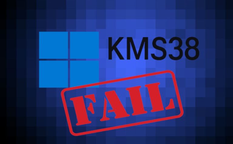 KMS38 نور د وینډوز فعالولو لپاره کار نه کوي.