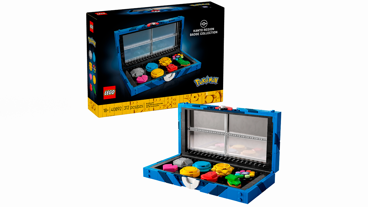 Kanto Region Badge Collection LEGO