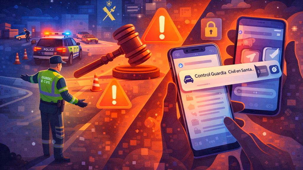 Multas por avisar de controles