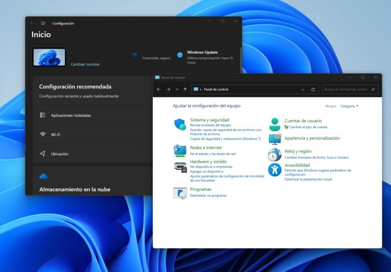 configuracion windows 11
