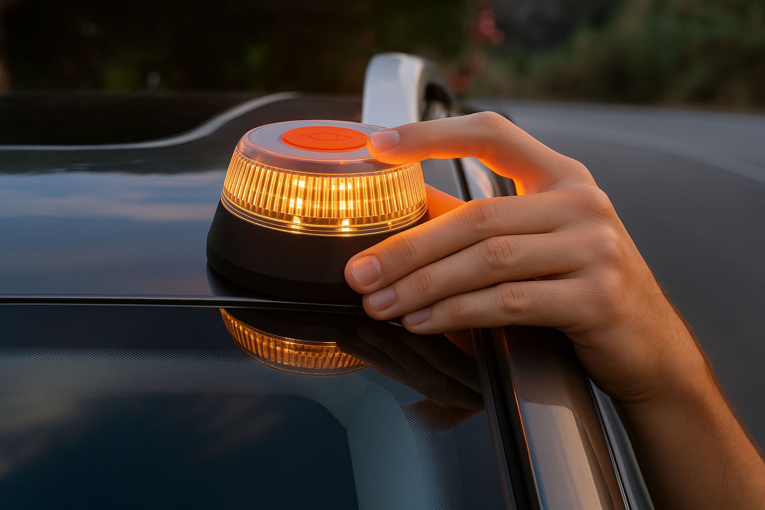 Što se događa ako je baterija V16 svjetionika prazna?