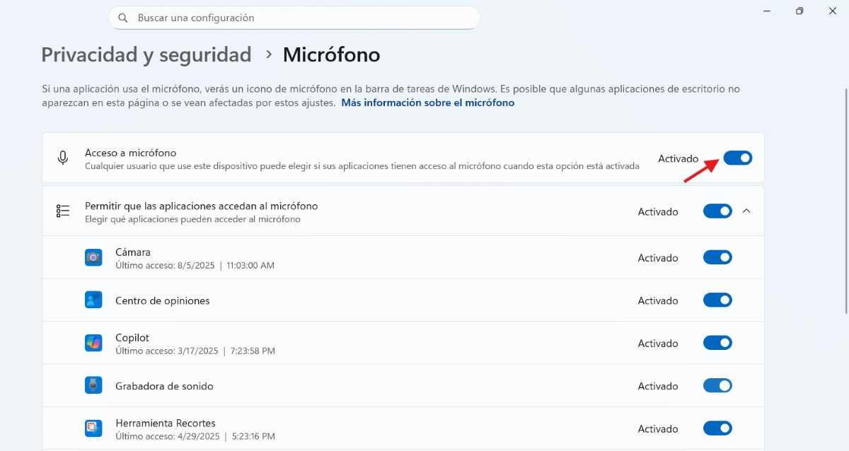 Revisar la Configuración de Windows