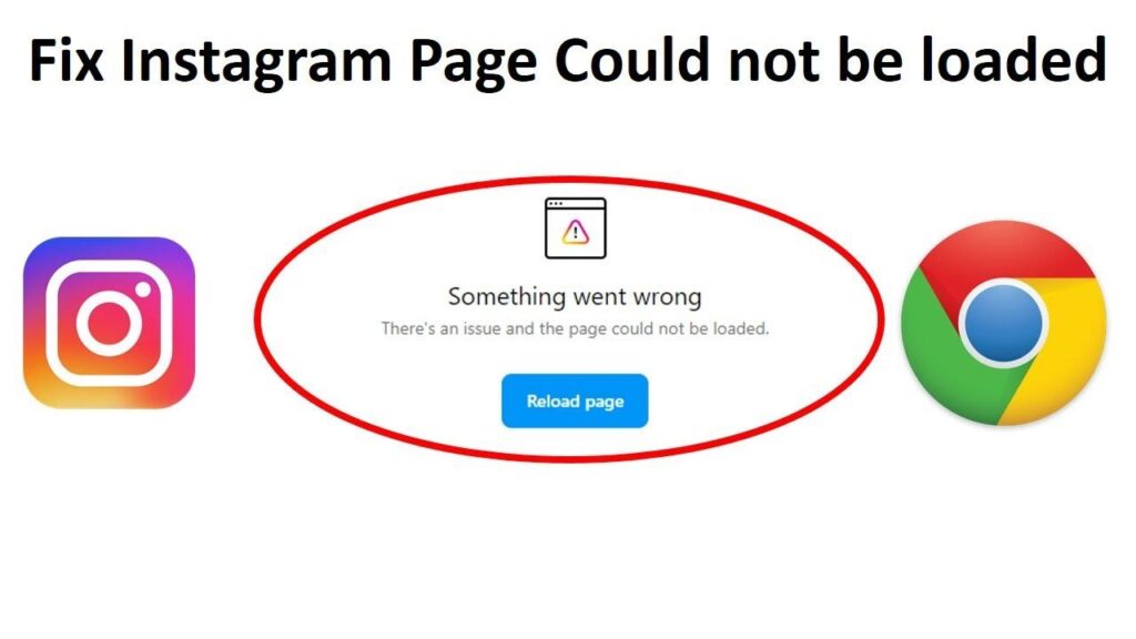 Something went wrong en Instagram web