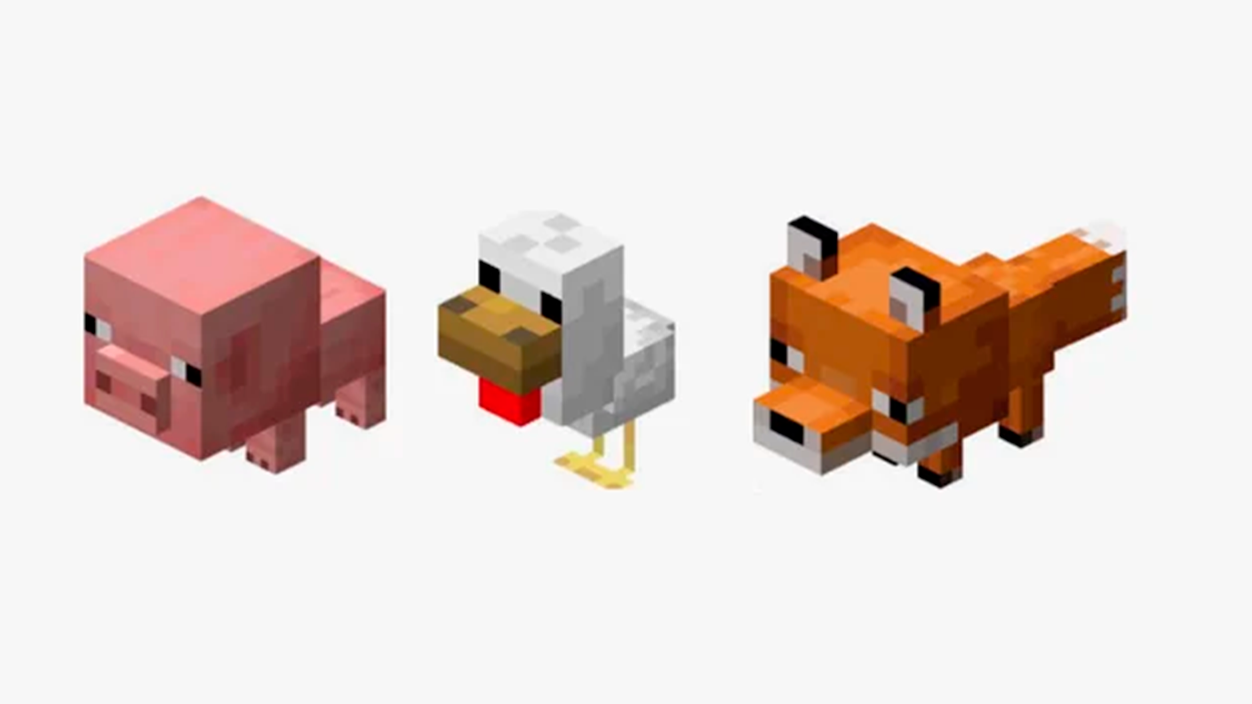 Todos los mobs bebés en Minecraft