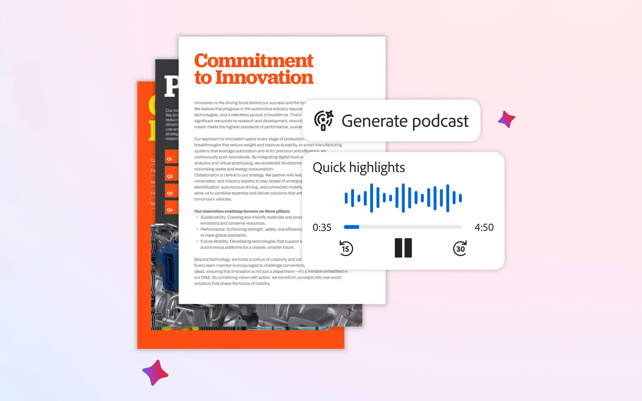 adobe Generar Podcast